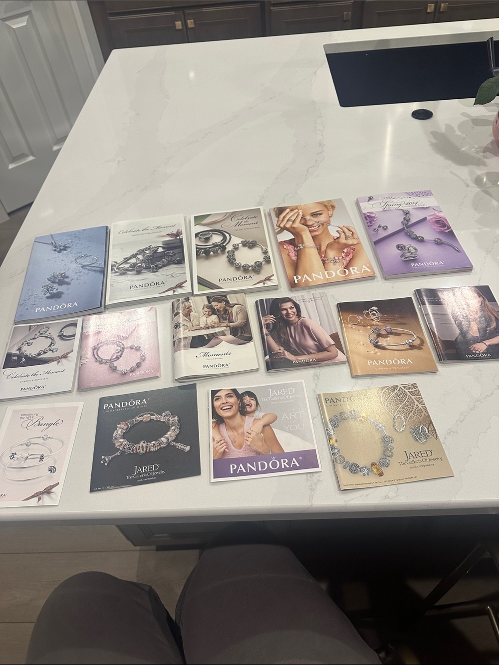 Pandora Jewelry Catalogs Bundle Lot